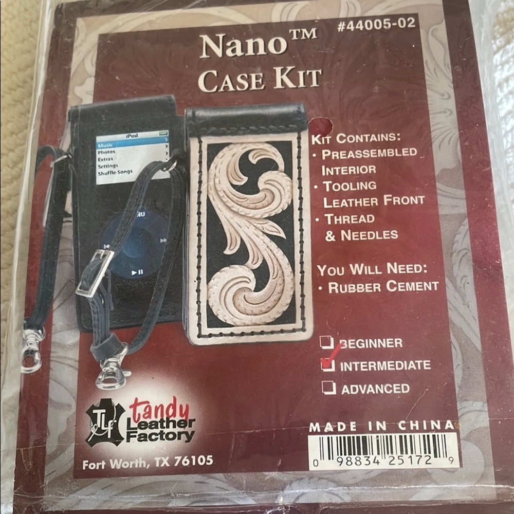Tandy Leather Nano Case Kit - Black